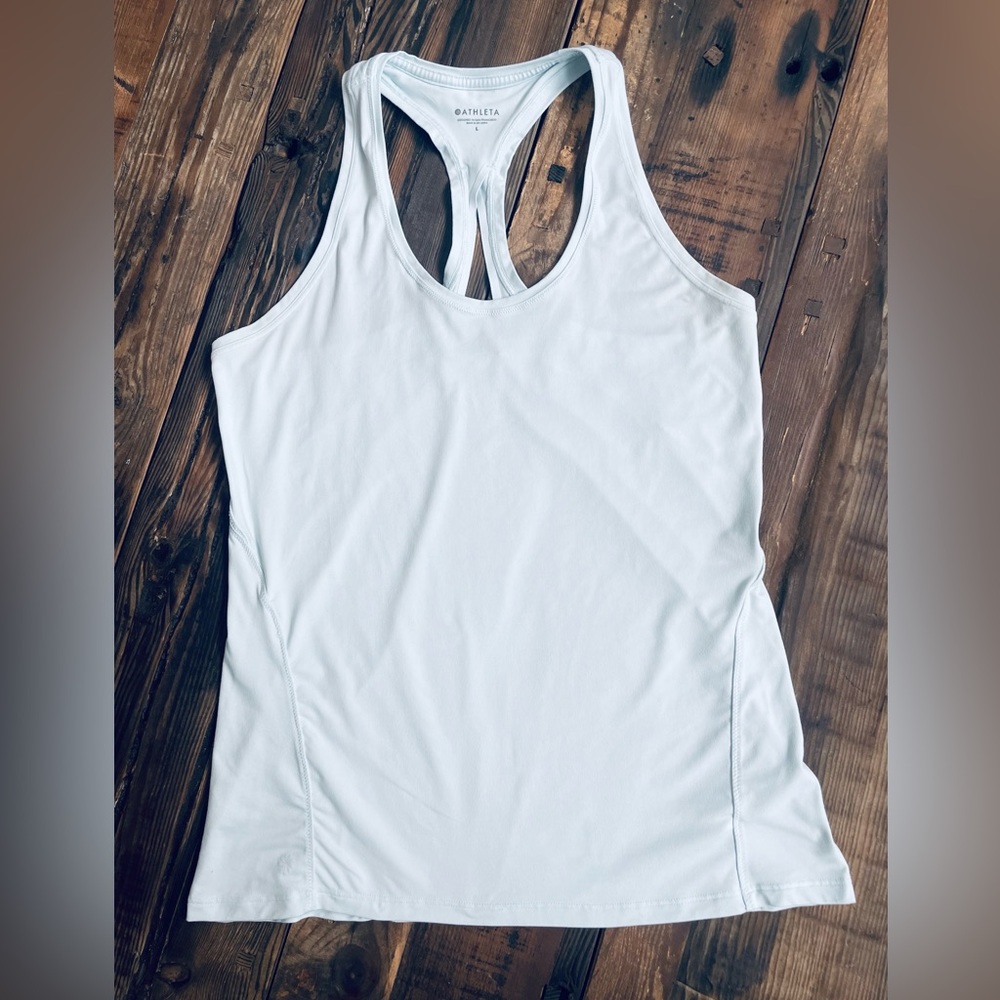 ATHLETA Light Blue Tank - Size LG